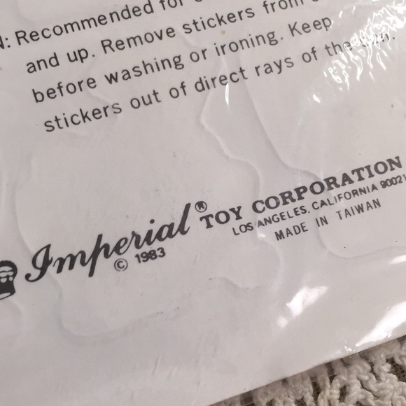 Vintage Christmas Puffy Stickers And Candle Tin NOS 1980s - Picture 15 of 17